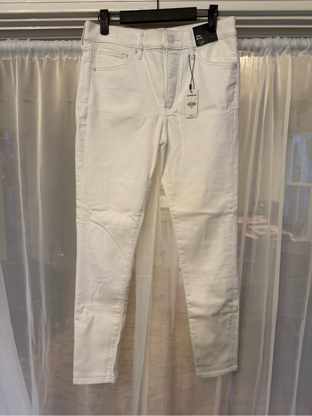 Express White Skinny Jeans